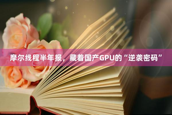 摩尔线程半年报，藏着国产GPU的“逆袭密码”