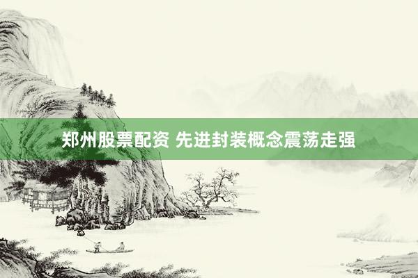 郑州股票配资 先进封装概念震荡走强