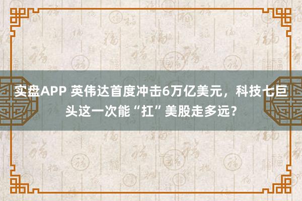实盘APP 英伟达首度冲击6万亿美元，科技七巨头这一次能“扛”美股走多远？